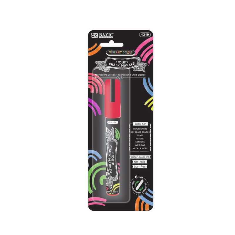 Bazic Colour Liquid Chalk Marker
