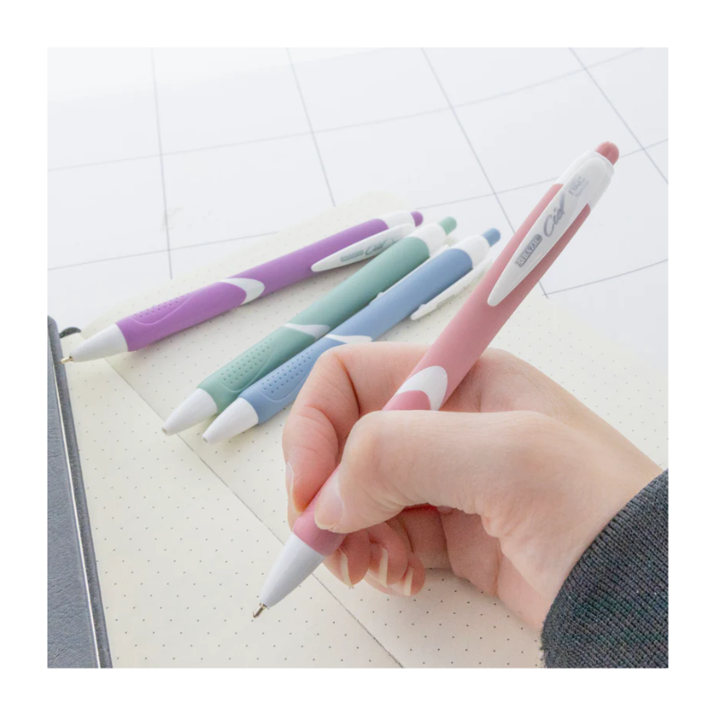BAZIC Ciel Serena Fuse Tech Ink Retractable Pen (2/Pack)