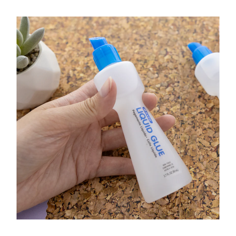 BAZIC 2.7oz / 80ml Clear Glue (2/Pack)