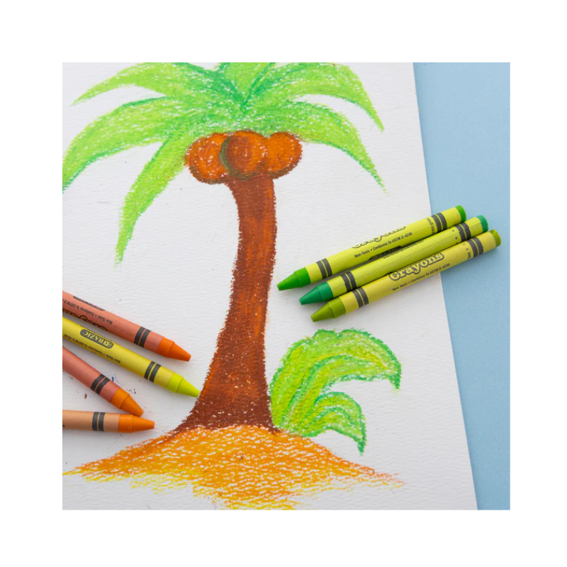 BAZIC Premium Crayons (48/Pack)