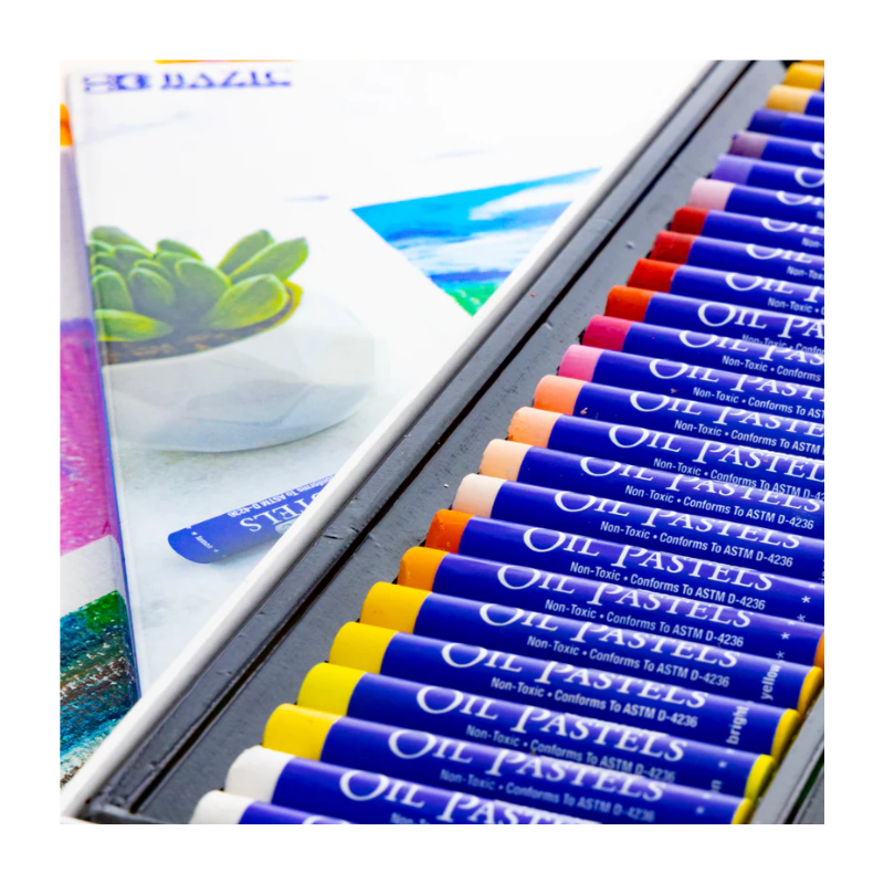 BAZIC Oil Pastels (50/Pack)