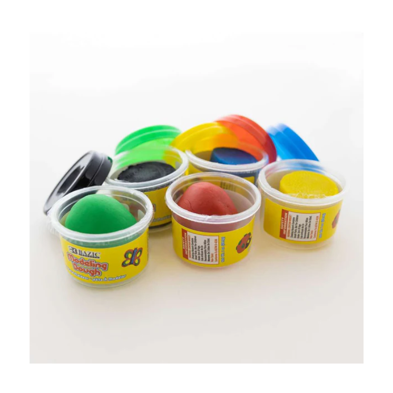 BAZIC 1oz Primary Colour Modeling Dough (5/Pack)
