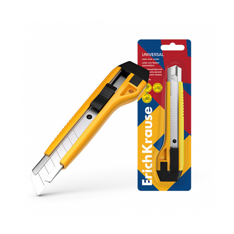 Erich Krause 18mm Universal Cutter with Lock