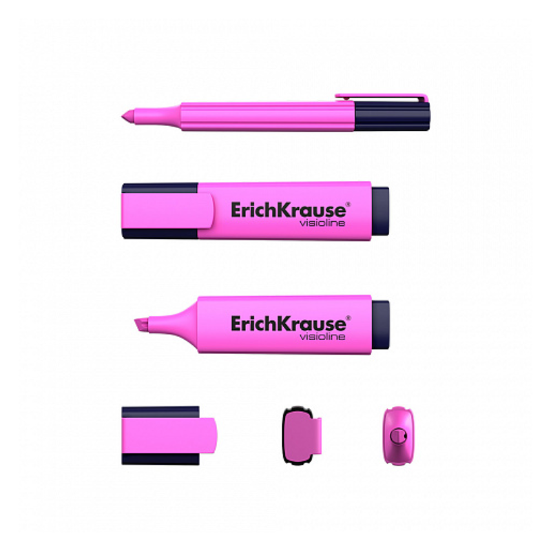 Erich Krause Visioline V-20 Highlighter - Pink