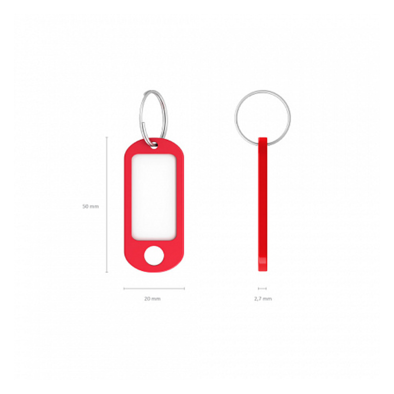 Erich Krause Keychain with Label Window