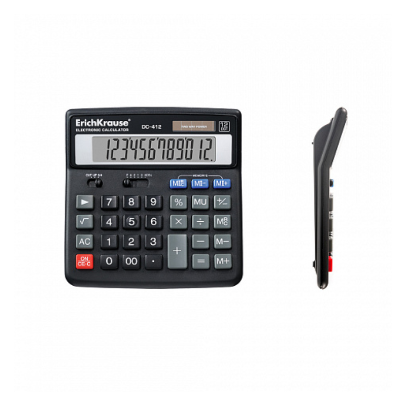 Erich Krause DC-412N 12-Digit Calculator