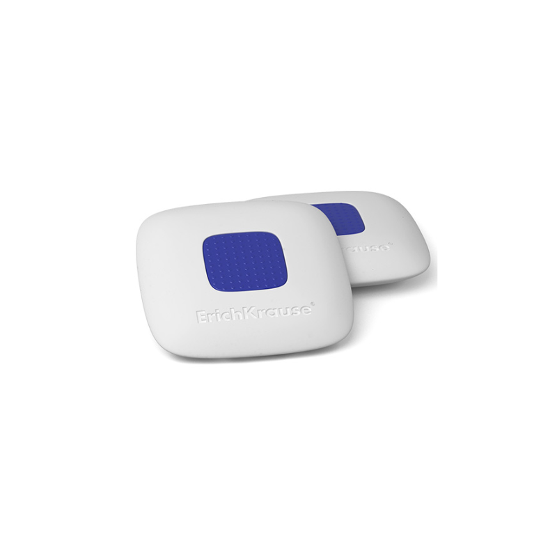 Erich Krause SmartWay Square Eraser with Plastic Holder