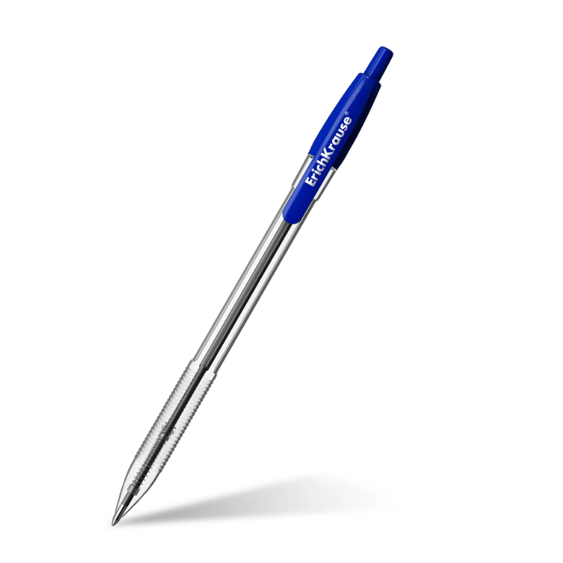 Erich Krause R-301 Matic Classic 1.0mm Retractable Ballpoint Pen - Blue (1/Pack)