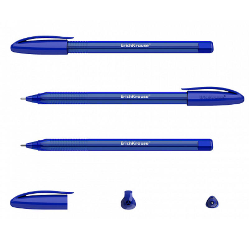 Erich Krause U-108 Ultra Glide 1.0mm Ballpoint Pen - Blue