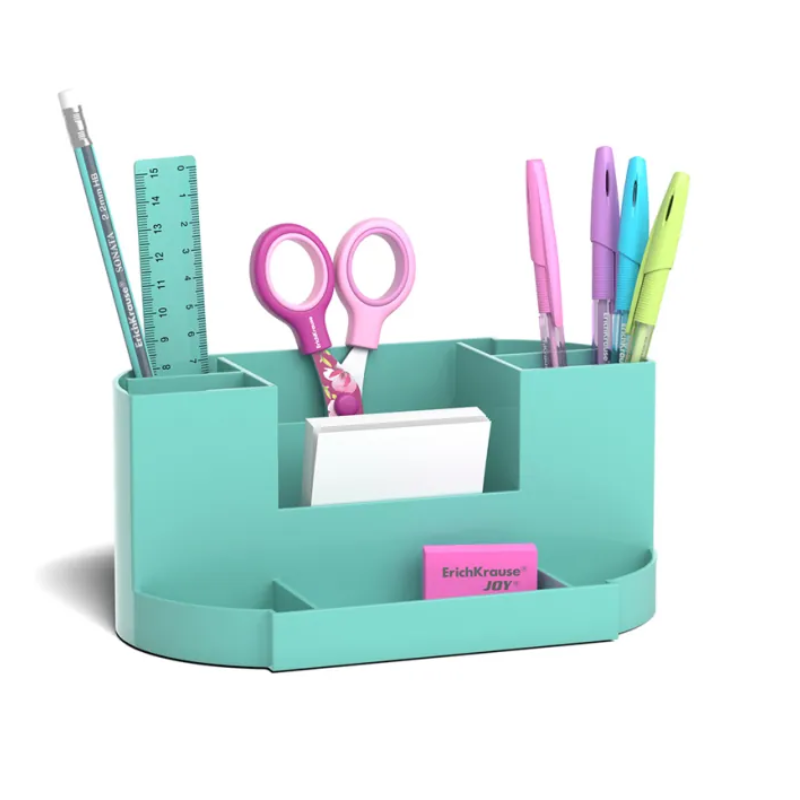 Erich Krause Victoria Plastic Desk Organiser Set - Mint
