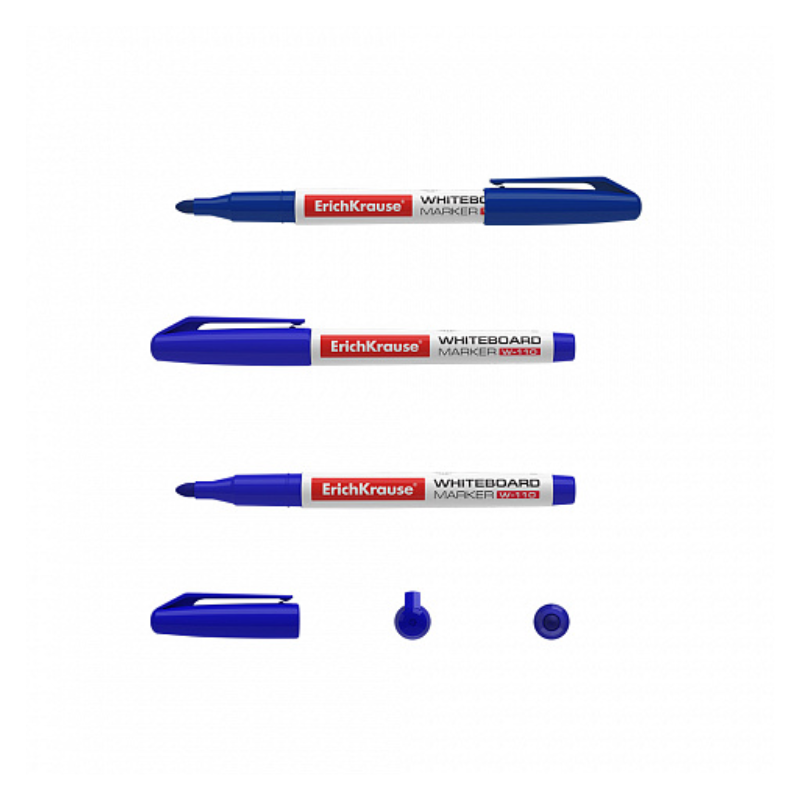 Erich Krause W-110 Whiteboard Marker - Blue
