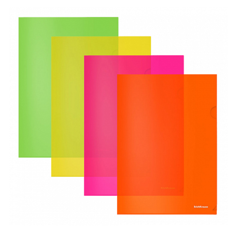 Erich Krause Glossy Neon A4 Folder