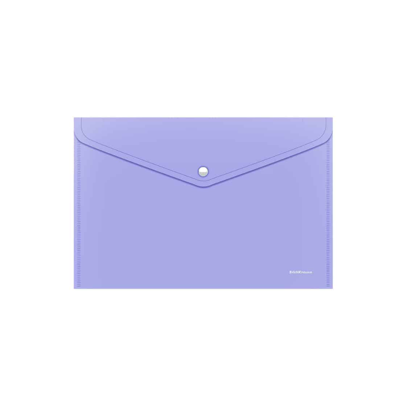 Erich Krause Frizzy A4 Envelope Folder - Pastel