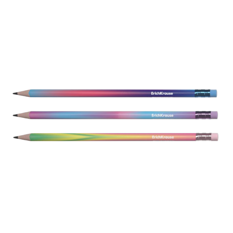 Erich Krause Galaxy Plastic Graphite HB Pencil