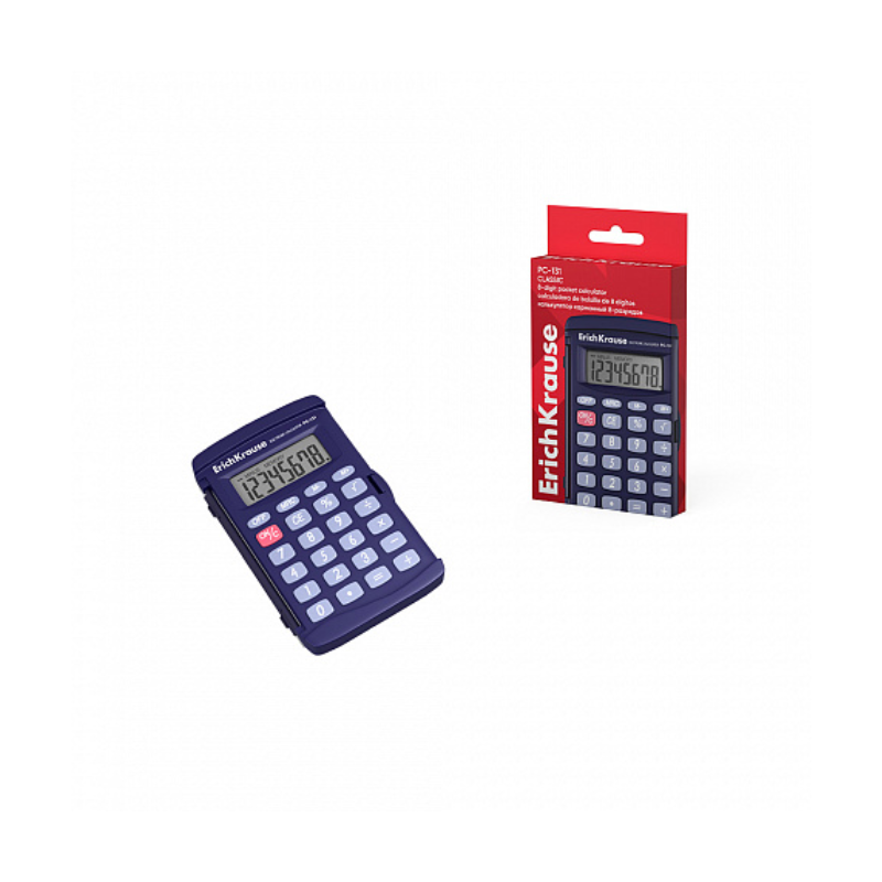 Erich Krause PC-131 8-Digit Pocket Calculator