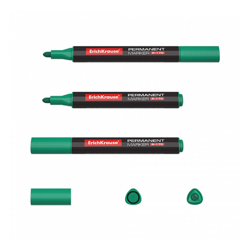Erich Krause P-170 Permanent Marker - Green