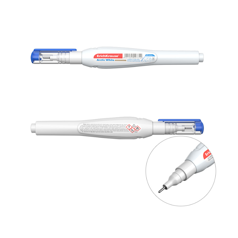 Erich Krause Arctic White 10ml Long Correction Pen