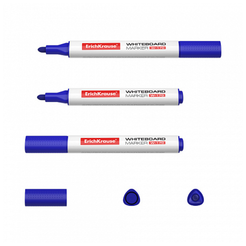 Erich Krause W-170 Whiteboard Marker - Blue