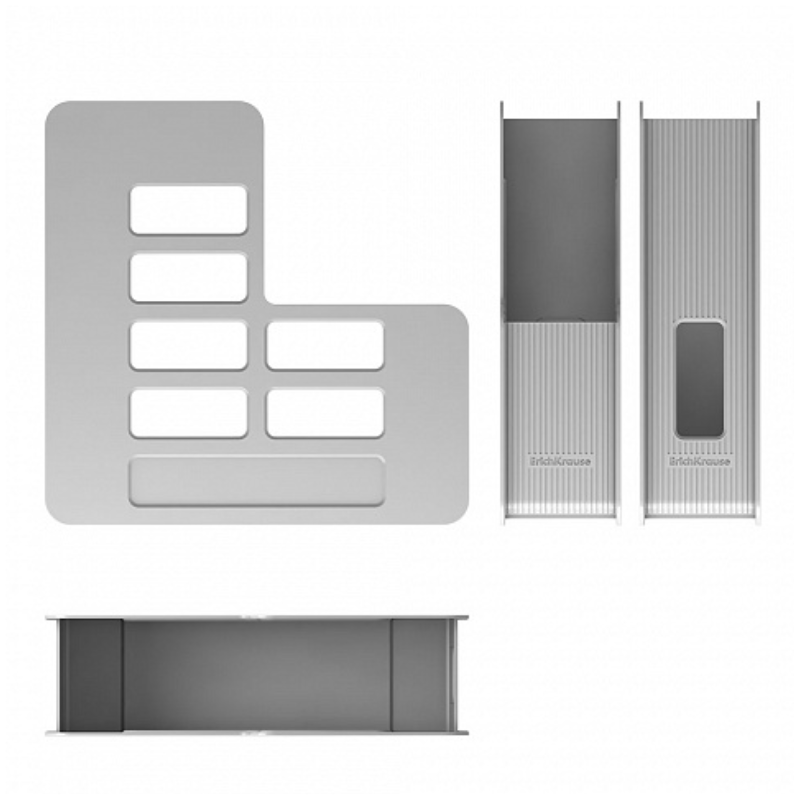 Erich Krause Techno Classic 75mm Magazine Rack - Grey