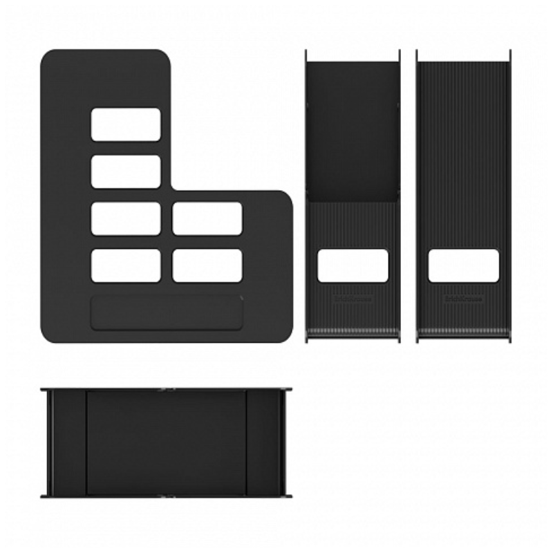 Erich Krause Techno Classic 100mm Magazine Rack - Black