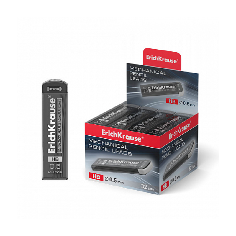 Erich Krause Megapolis 20pc 0.5mm Mechanical Pencil Lead