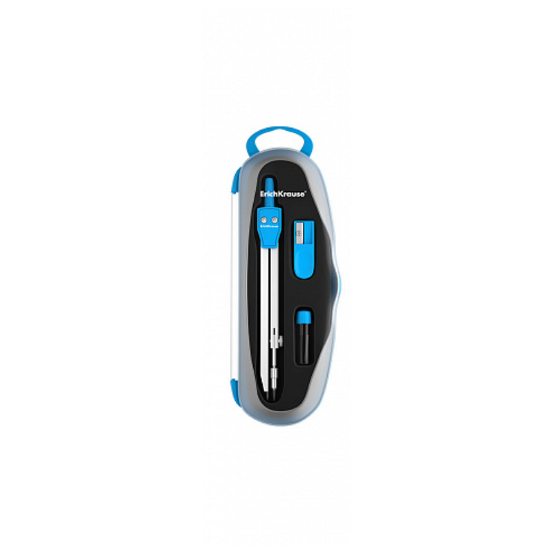 Erich Krause Neon 3pc Compass Drawing Set