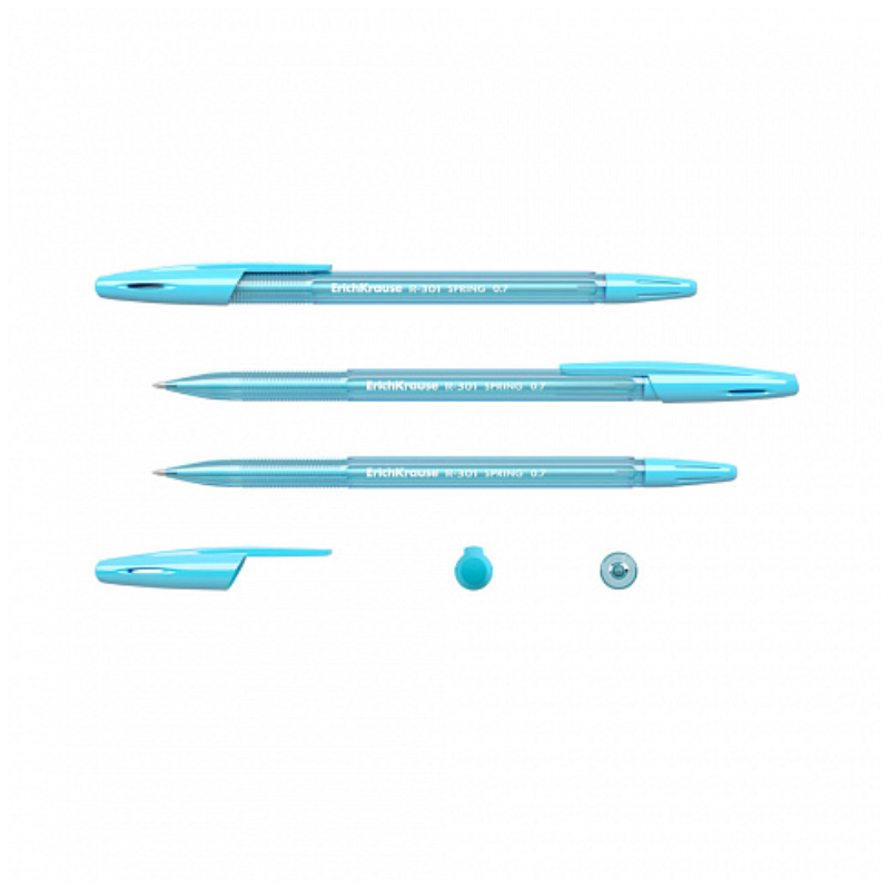 Erich Krause Spring R-301 0.7mm Ballpoint Pen (4/Pack)