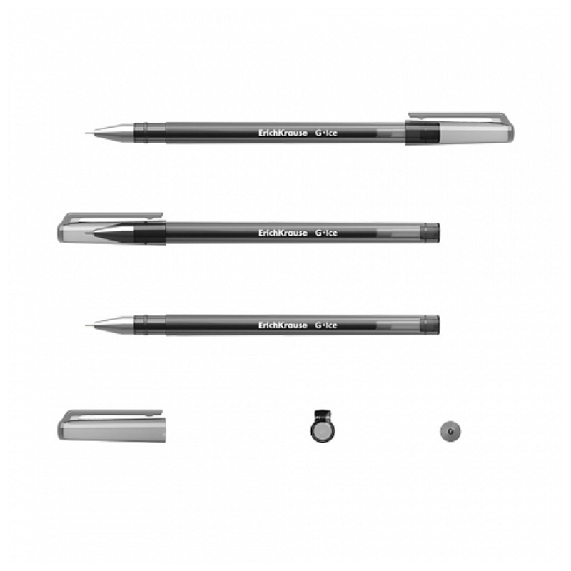 Erich Krause G-Ice 0.5mm Gel Pen - Black