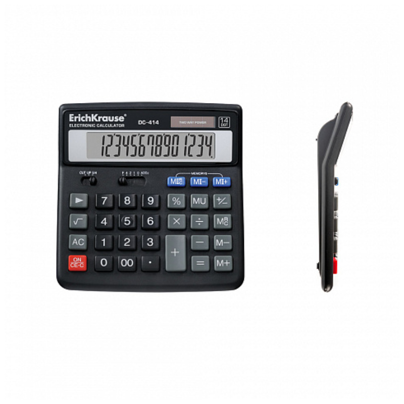 Erich Krause DC-414 14-Digit Calculator