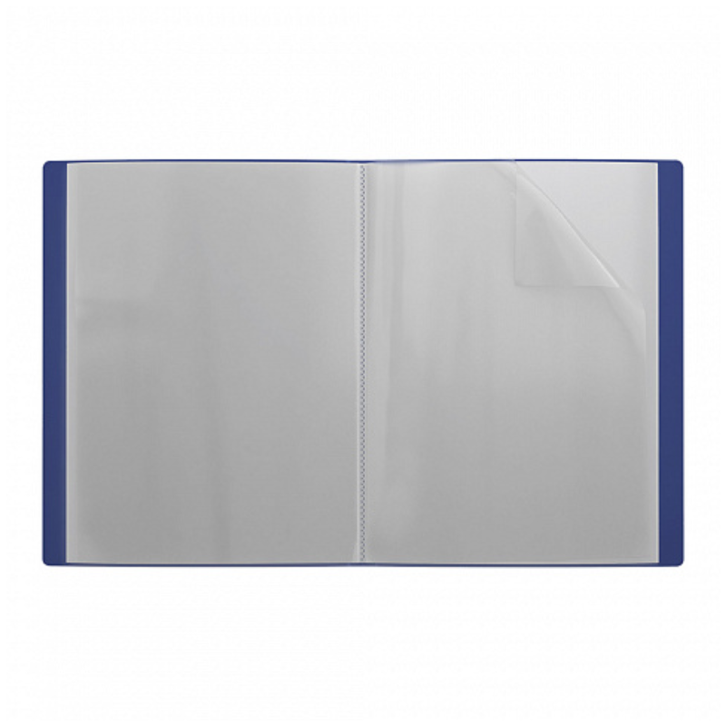 Erich Krause Matte Classic A4 10 Pocket Display Book - Blue