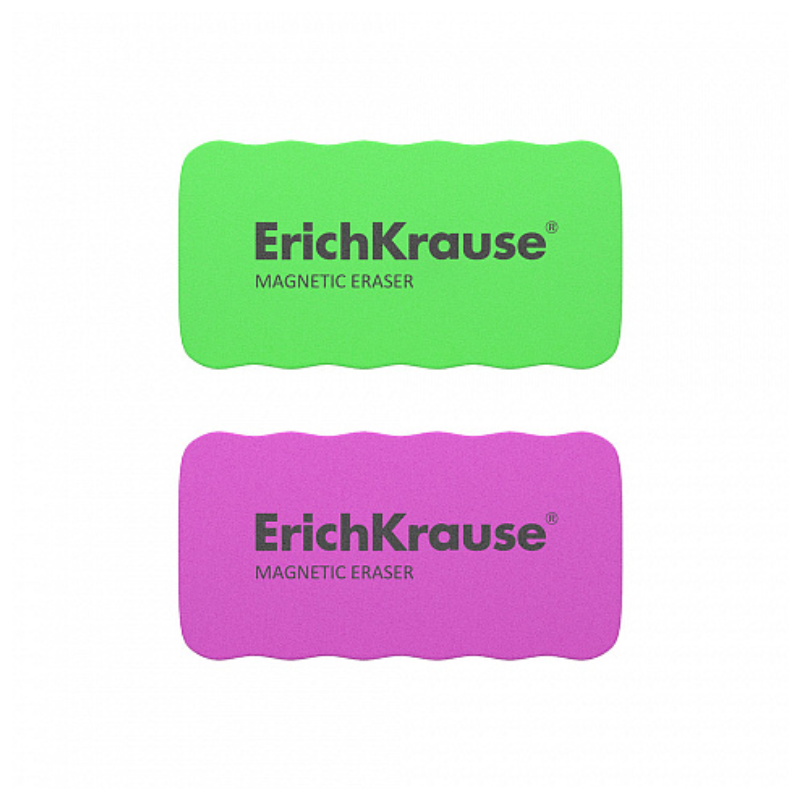 Erich Krause Magnetic Whiteboard Eraser - Assorted