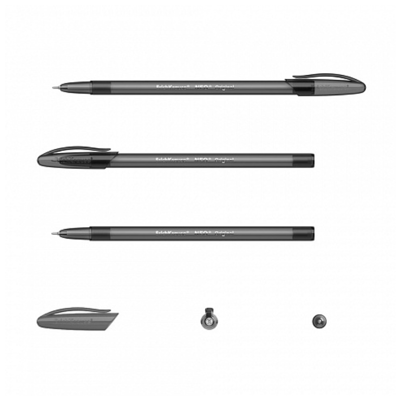 Erich Krause Neo 0.7mm Super Glide Ballpoint Pen - Black