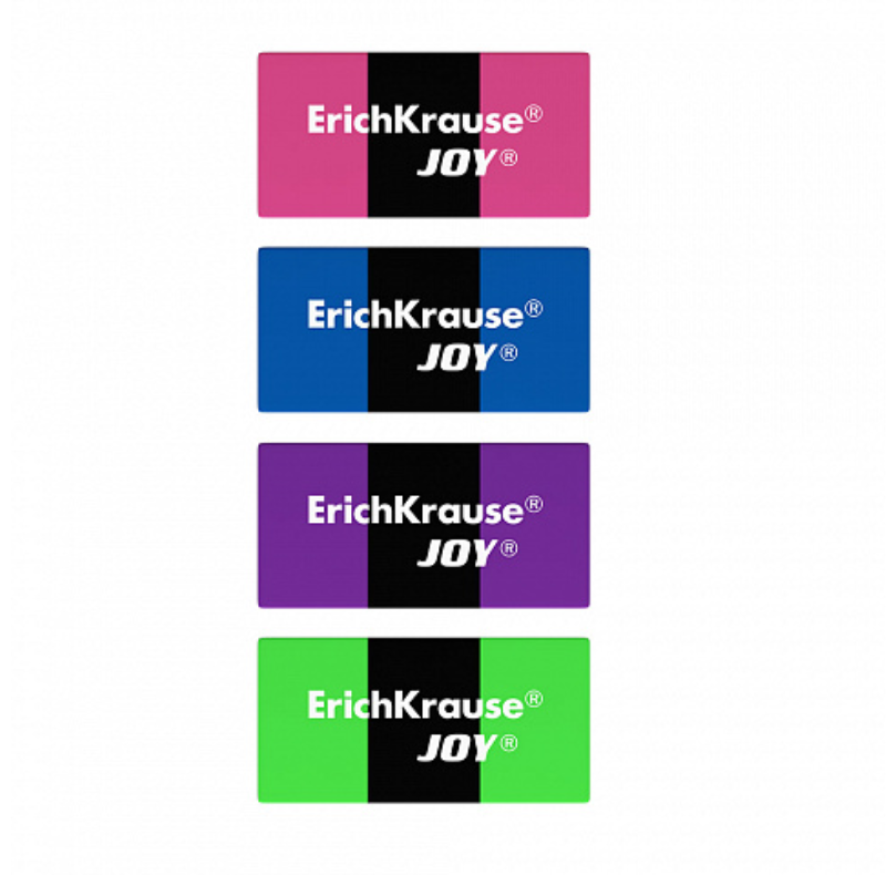 Erich Krause Joy Rainbow Eraser (2/Pack)