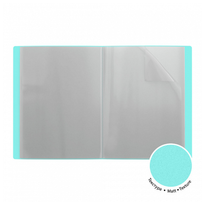 Erich Krause Diagonal A4 20 Pocket Display Book - Pastel