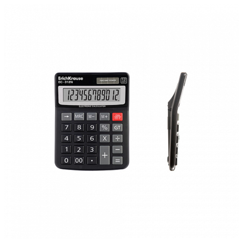 Erich Krause DC-312N 12-Digit Calculator