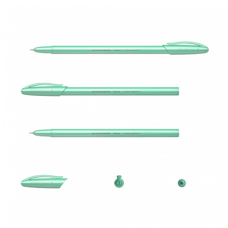 Erich Krause Neo 0.7mm Pastel Super Glide Ballpoint Pen (4/Pack)
