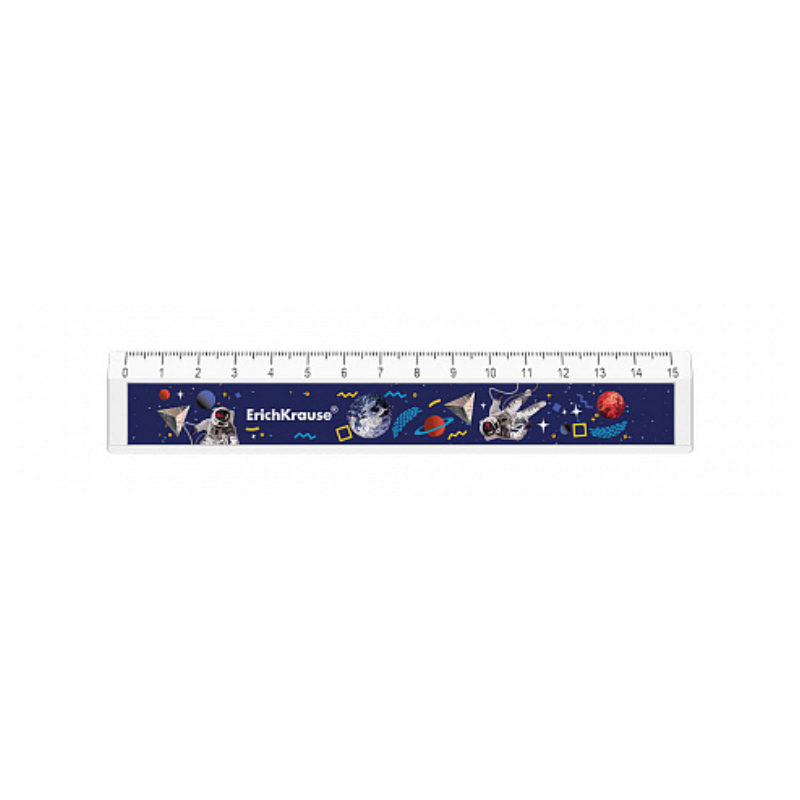 Erich Krause 15cm Plastic Ruler - Boys