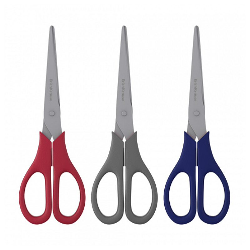 Erich Krause 6.7" EasyCut Assorted Scissors