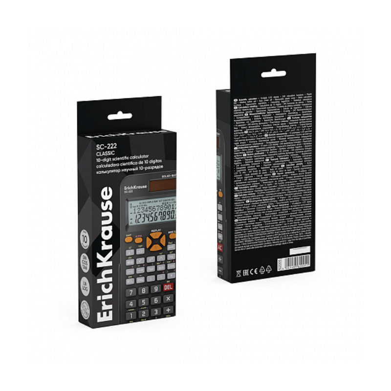 Erich Krause 240 Function 10-Digit Scientific Calculator