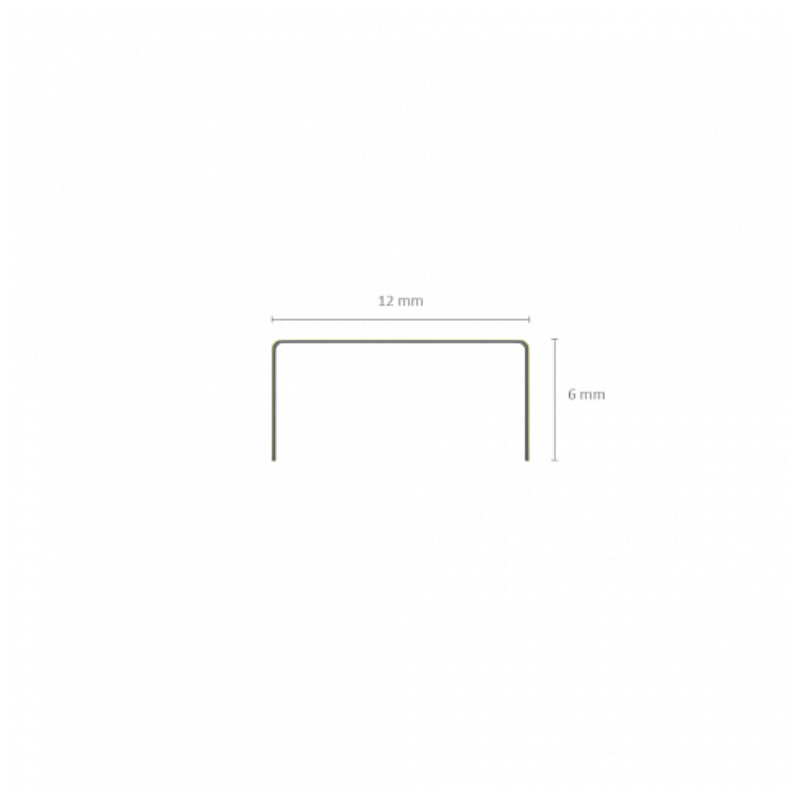 Erich Krause #24/6 Coloured Standard Staples (1000/Box)