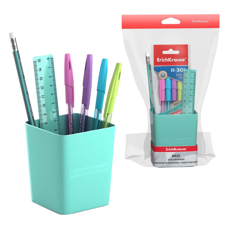 Erich Krause Base Pen Holder Set - Mint