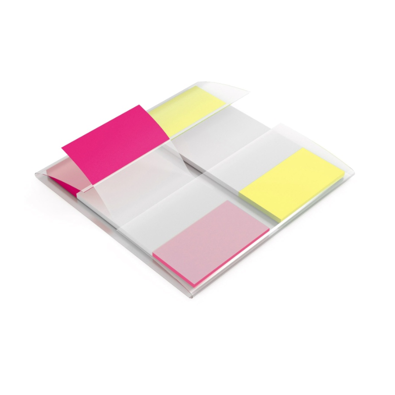 Erich Krause Neon Pink/Yellow Sticky Flags (40 Sheets)
