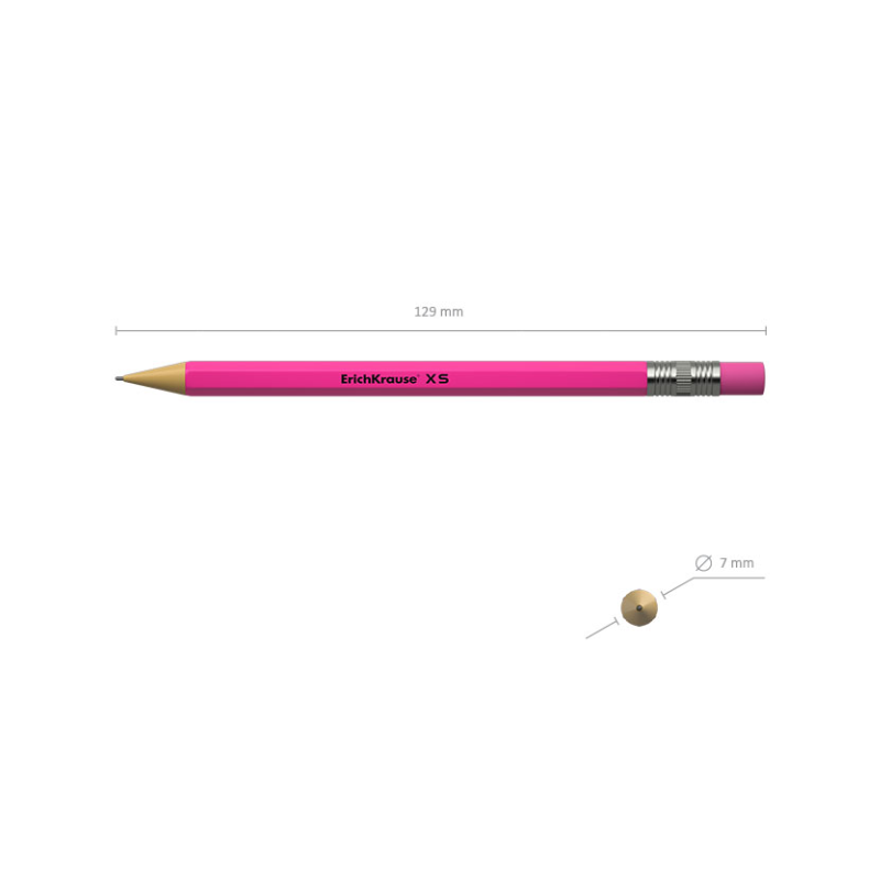 Erich Krause X-Small 0.5mm HB Mechanical Pencil