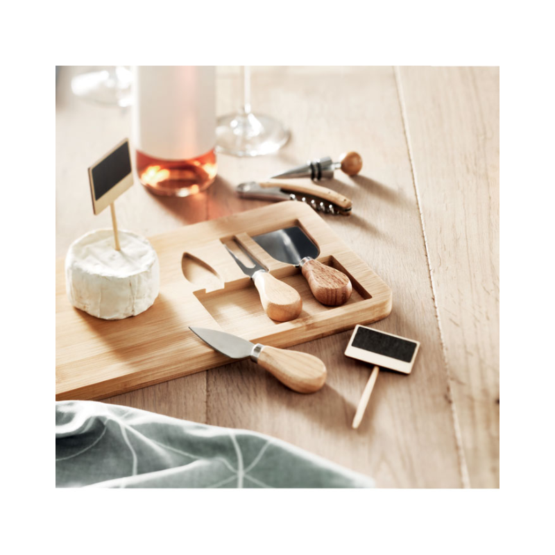 Glenavy Bamboo Cheese Board Set