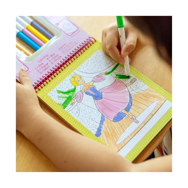 Melissa & Doug - On the Go Colour by Numbers Pad