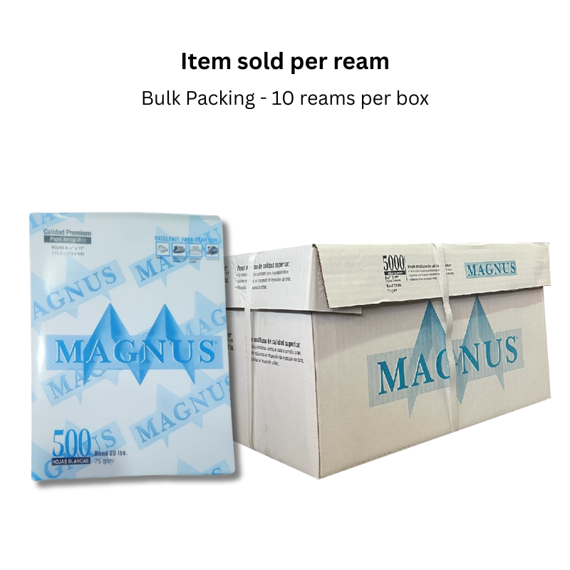 Magnus Copy Paper (1 Ream) - Letter Size