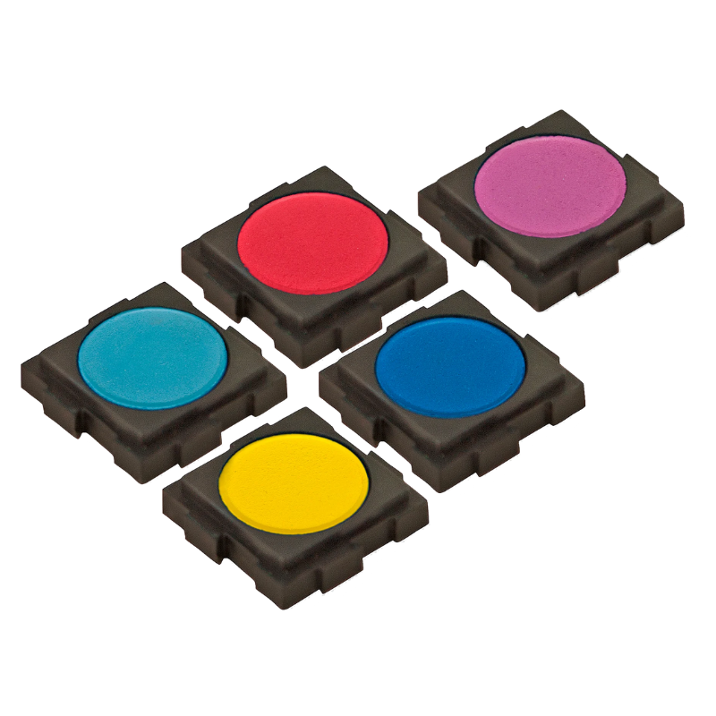 Peter Pauper Studio Series 12 Colour Dry Gouache Paint Set