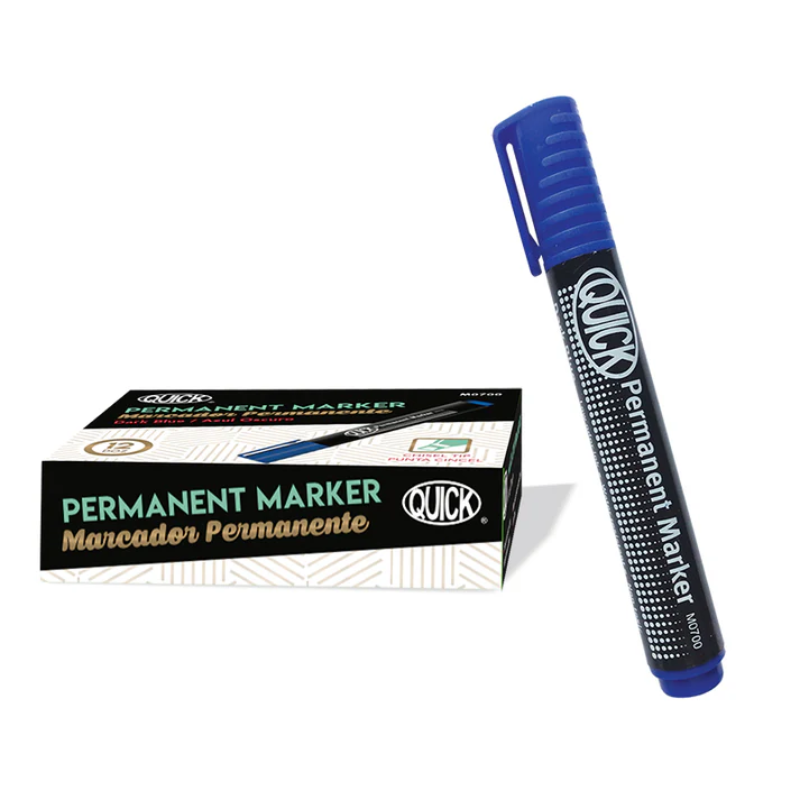 Quick Chisel Tip Permanent Marker