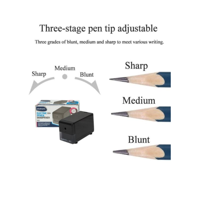 Studmark Adjustable Electric Pencil Sharpener