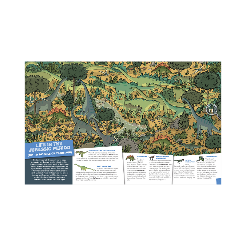 Peter Pauper Seek and Find Dinosaurs Book